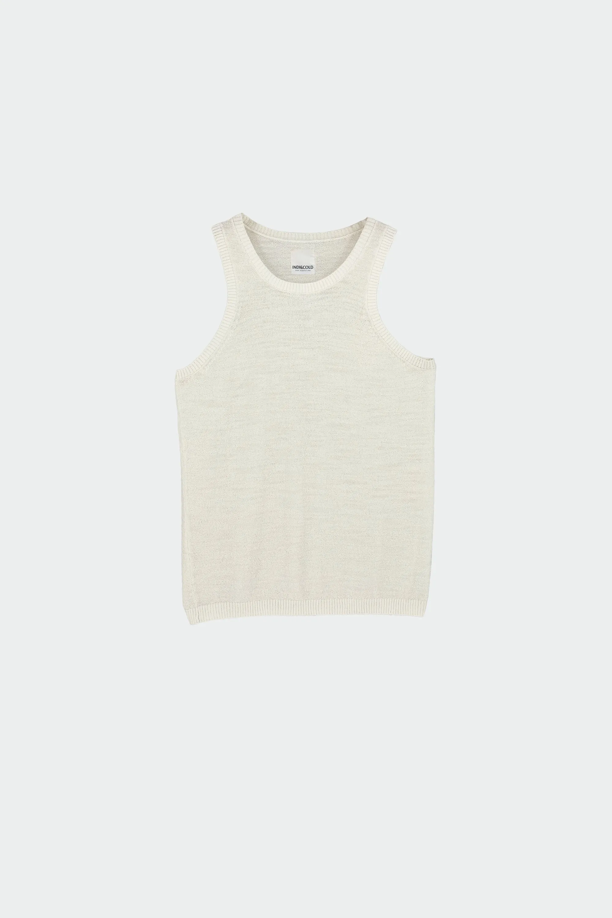 TOP HALTER PUNTO FINO MERINO sold by Indi & Cold product image thumbnail 5