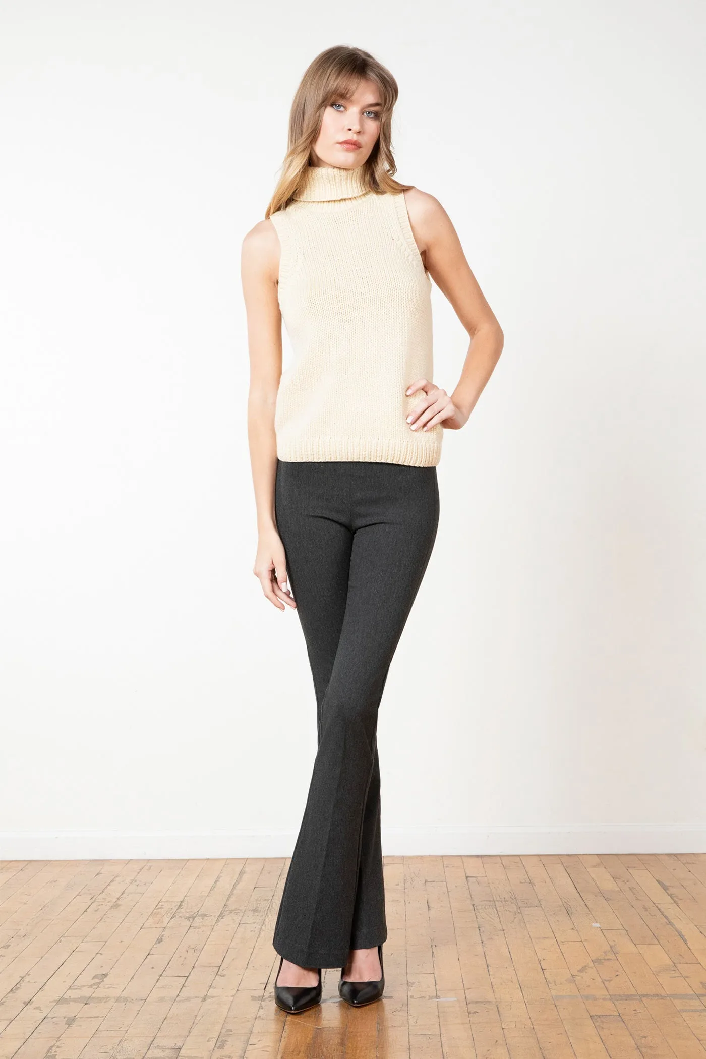 BELLINI Flannel Charcoal sold by Avenue Montaigne