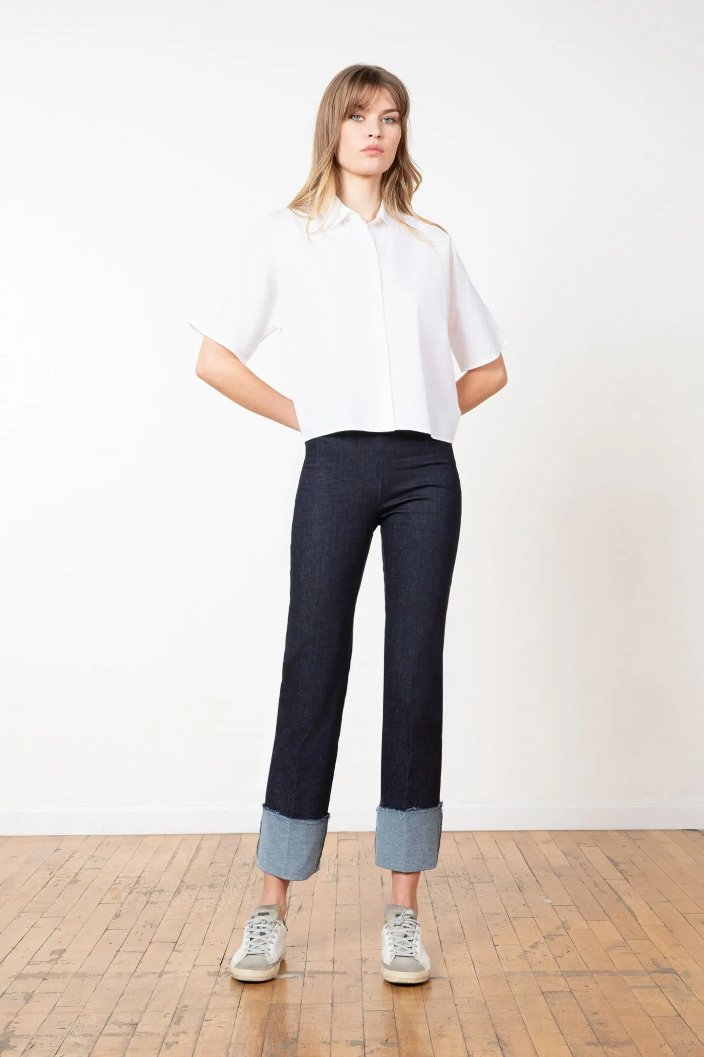 BONNIE Dark Denim sold by Avenue Montaigne