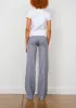 FLAVIA Linen Stripes Glimmer Indigo sold by Avenue Montaigne