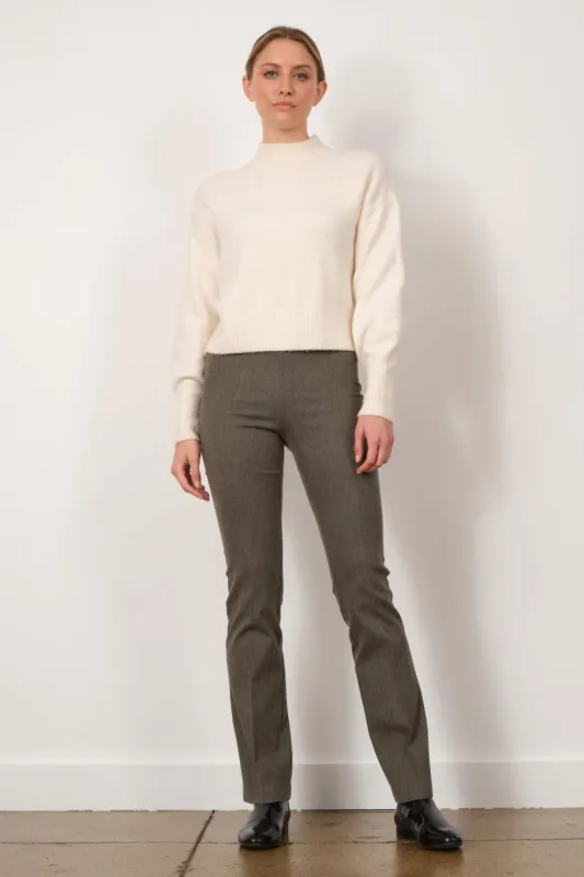 BECCA Chevron Taupe sold by Avenue Montaigne