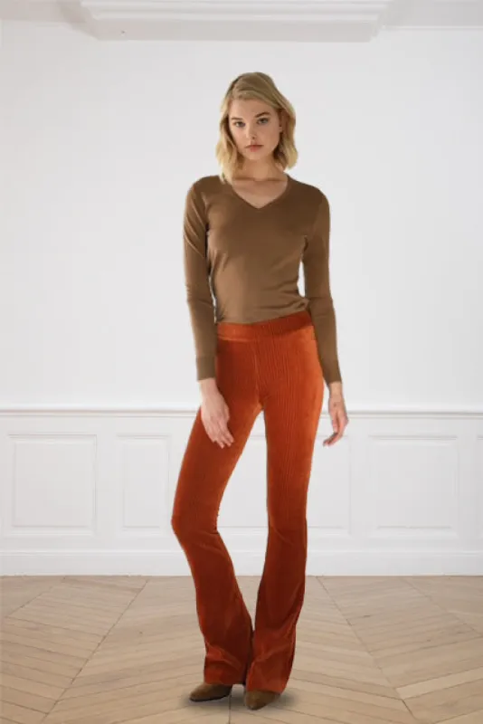 BELLINI Corduroy Rust sold by Avenue Montaigne