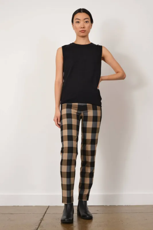 PARS Patch Plaid sold by Avenue Montaigne