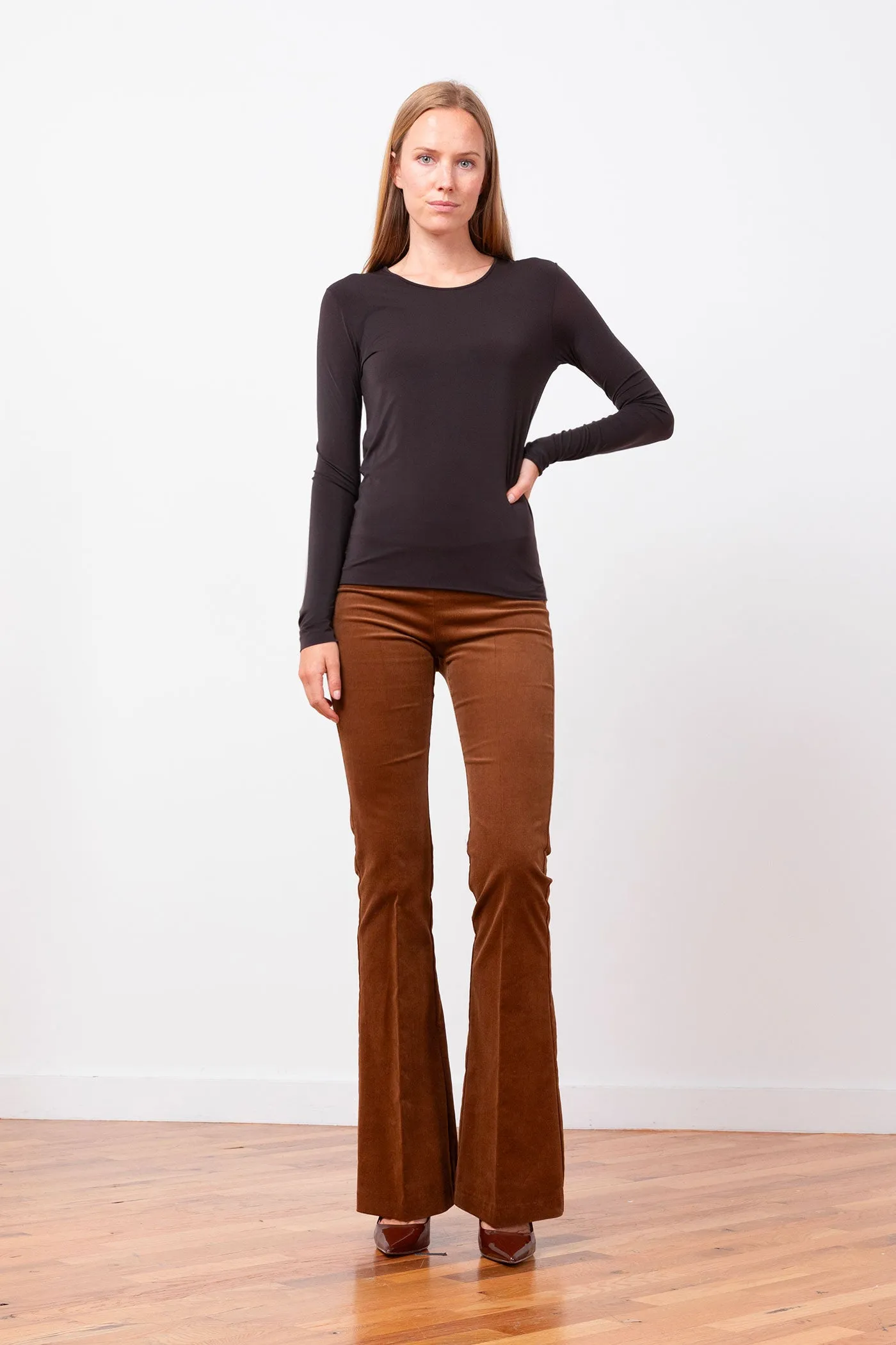 BELLINI Fine Corduroy Cognac sold by Avenue Montaigne