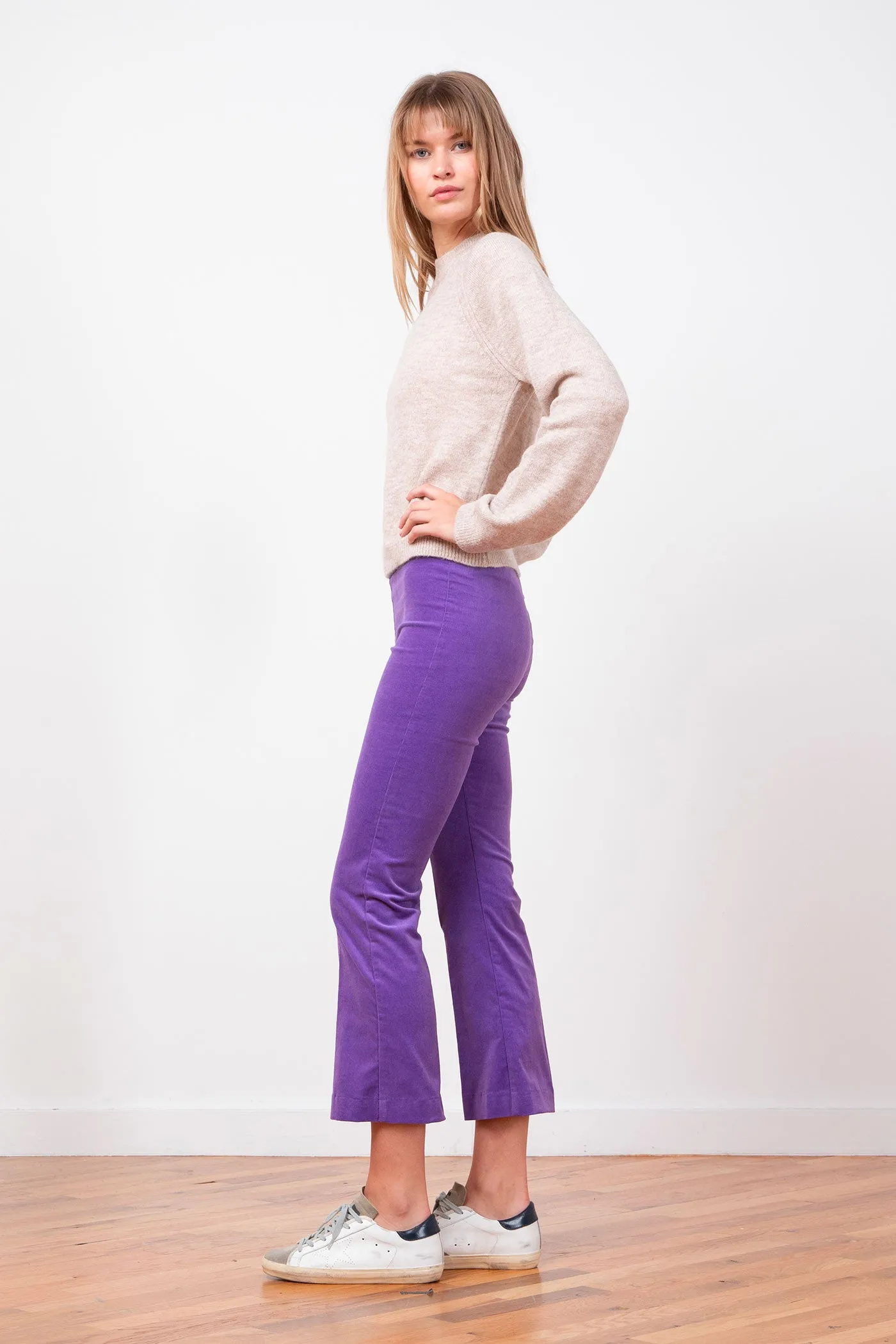 LEO Fine Corduroy Purple sold by Avenue Montaigne product image thumbnail 2