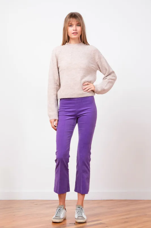 LEO Fine Corduroy Purple sold by Avenue Montaigne