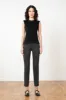 PARS Flannel Charcoal sold by Avenue Montaigne