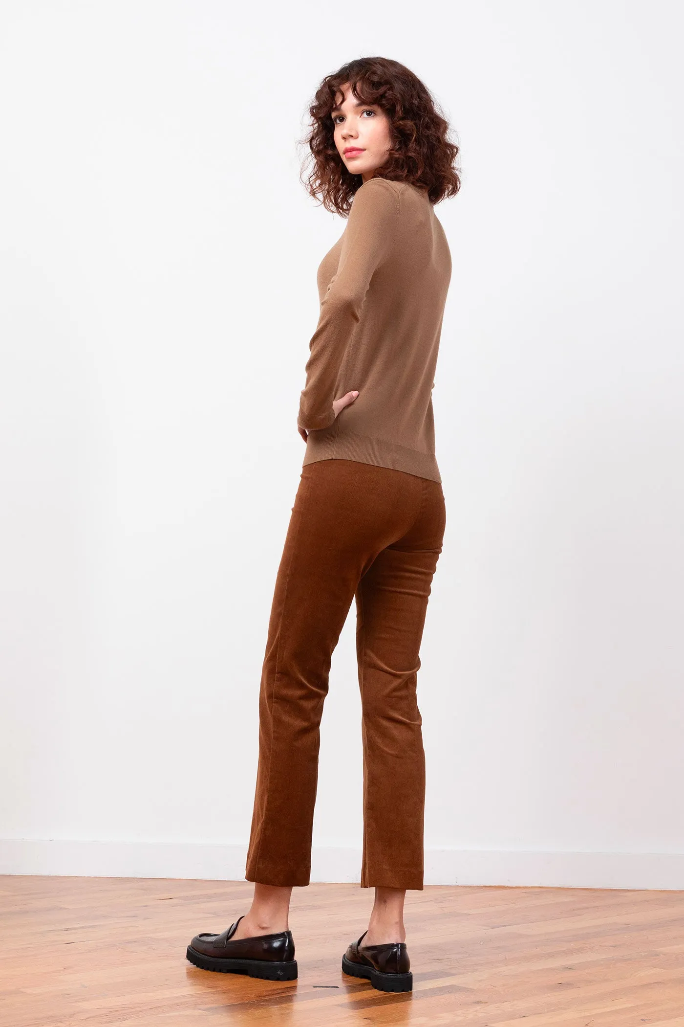 LEO Fine Corduroy Cognac sold by Avenue Montaigne product image thumbnail 3