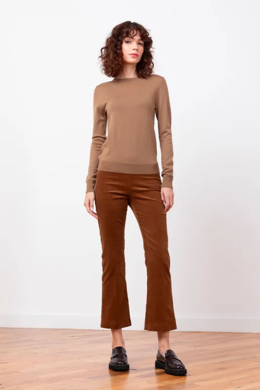 LEO Fine Corduroy Cognac sold by Avenue Montaigne