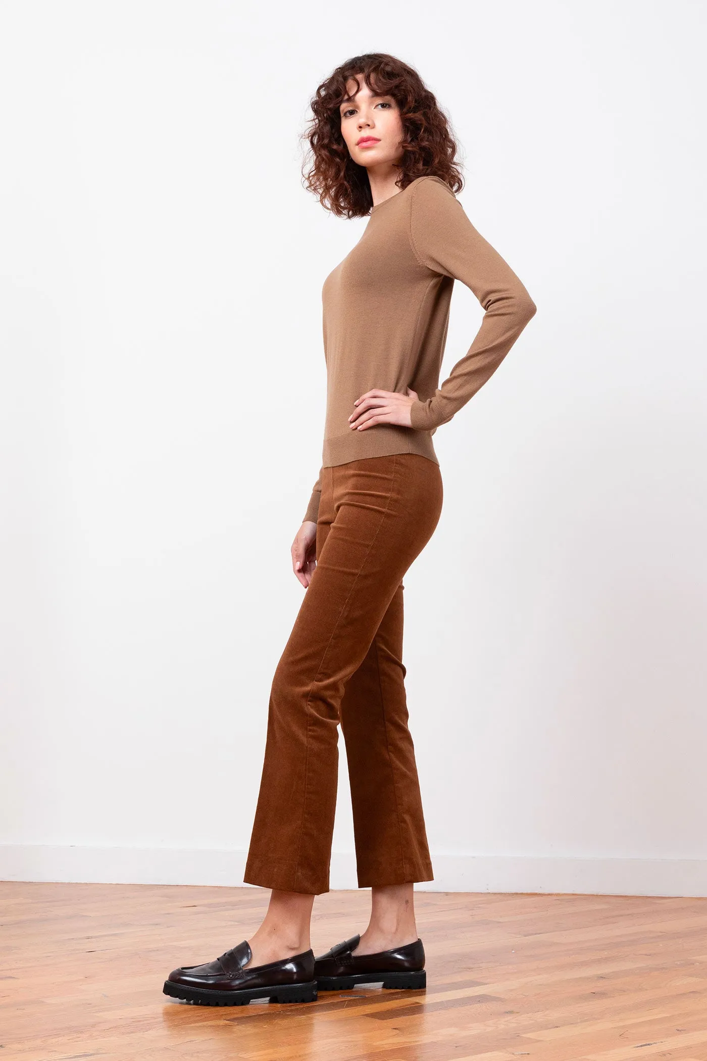 LEO Fine Corduroy Cognac sold by Avenue Montaigne product image thumbnail 2