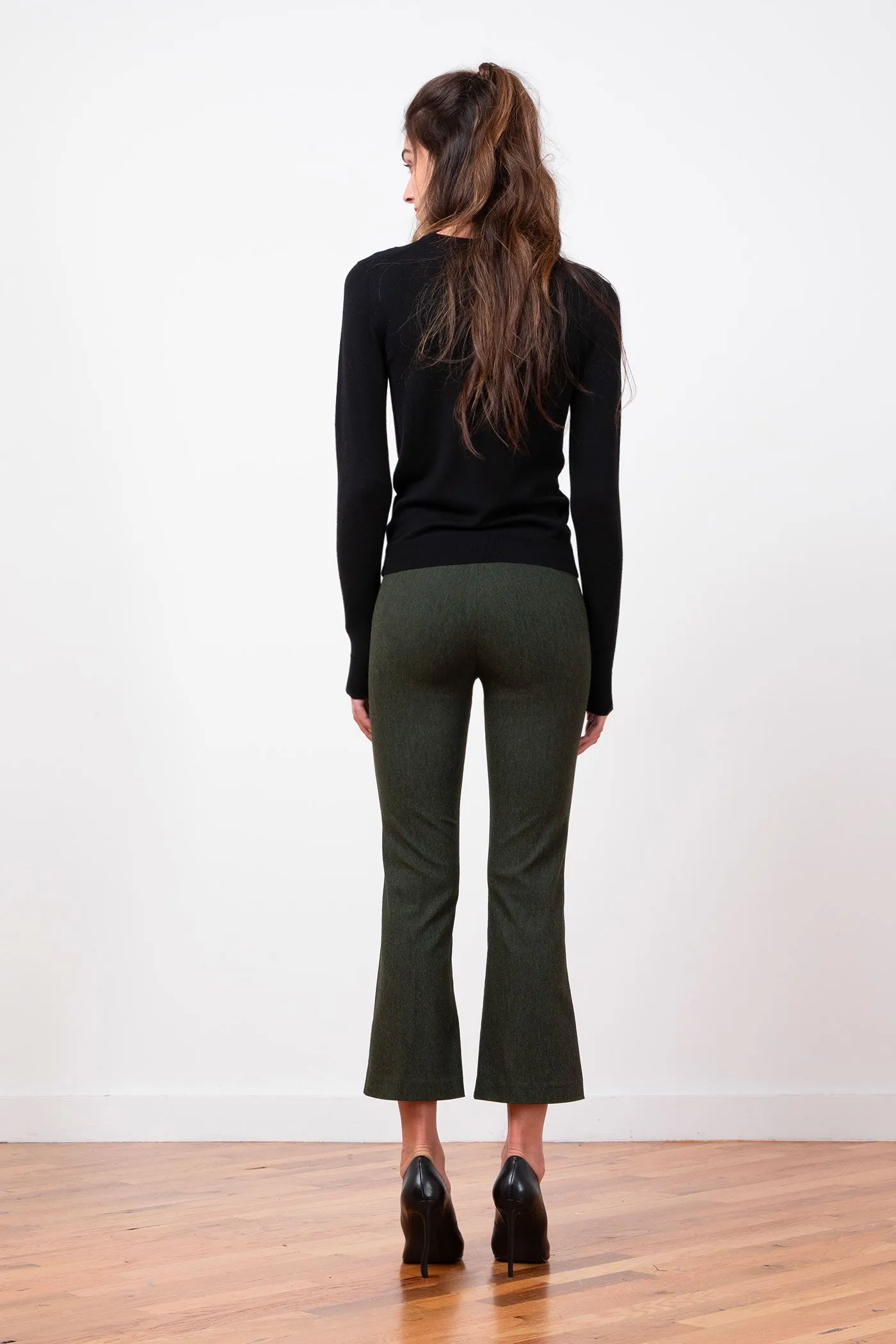 LEO Flannel Olive Green sold by Avenue Montaigne product image thumbnail 3