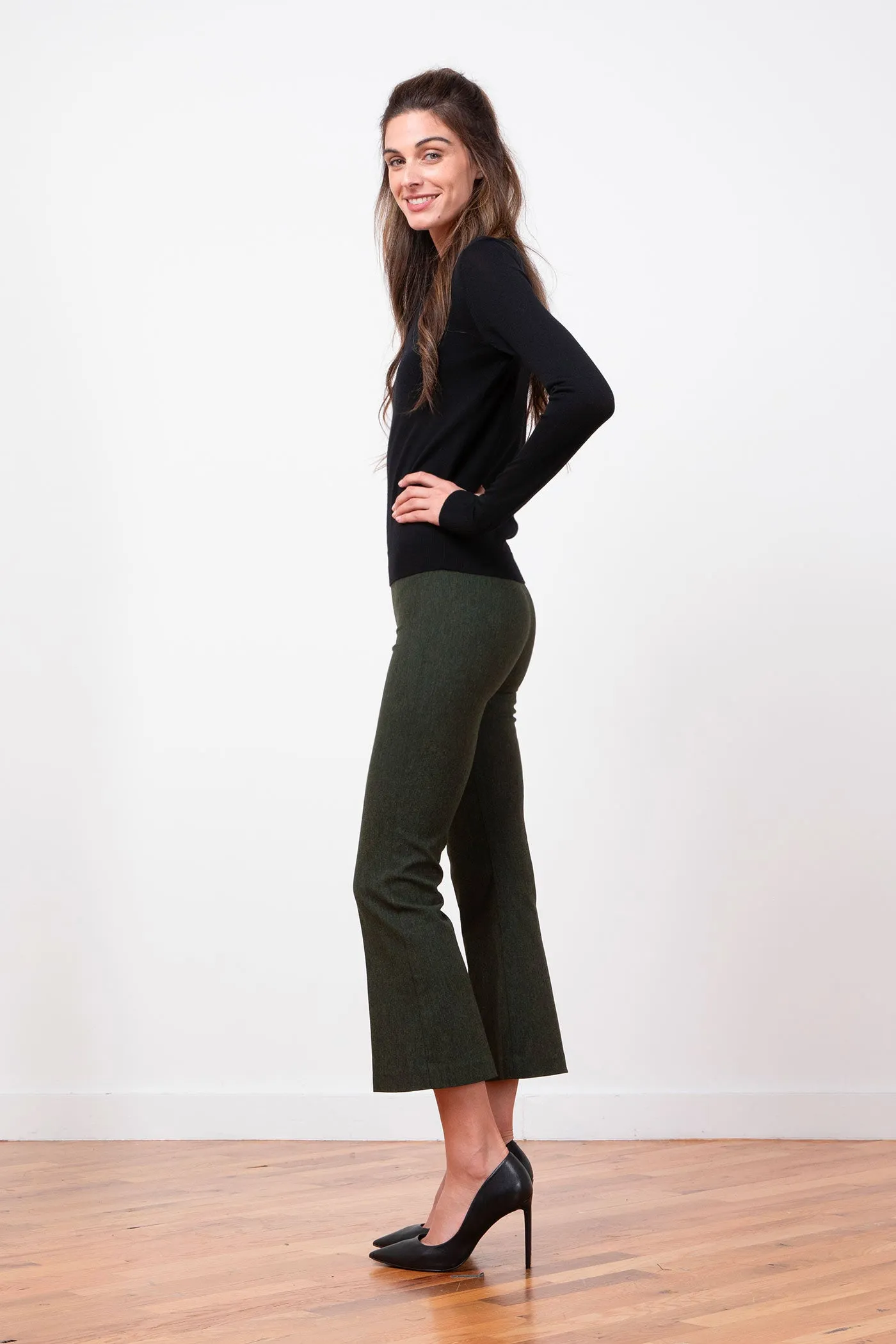 LEO Flannel Olive Green sold by Avenue Montaigne product image thumbnail 2