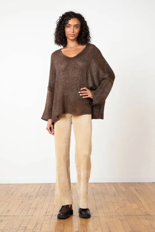 FLAVIA Corduroy Khaki sold by Avenue Montaigne