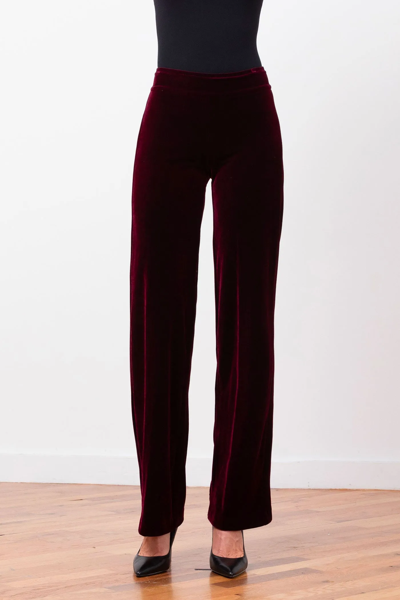 FLAVIA Velvet Burgundy sold by Avenue Montaigne product image thumbnail 4