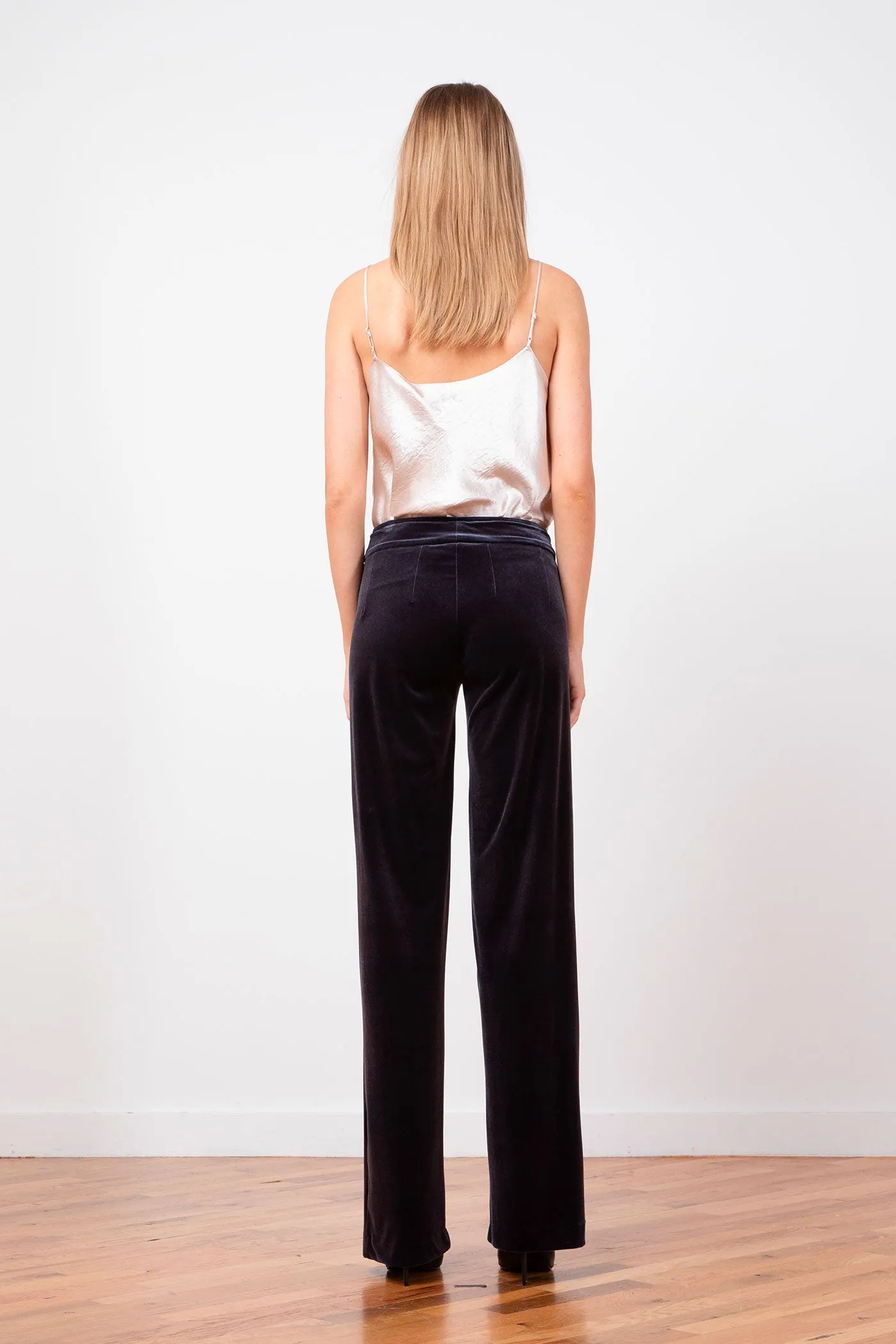 FLAVIA Velvet Charcoal sold by Avenue Montaigne product image thumbnail 3