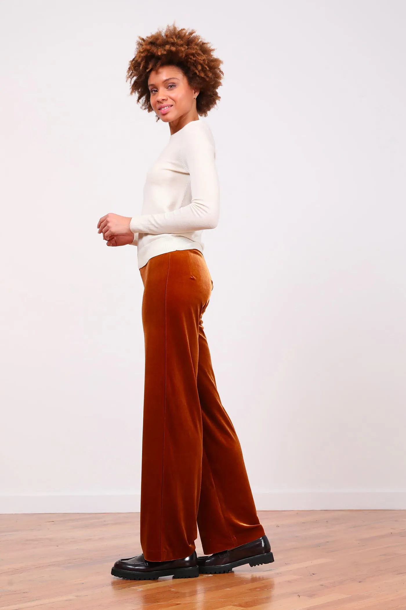 FLAVIA Velvet Sienna sold by Avenue Montaigne product image thumbnail 2