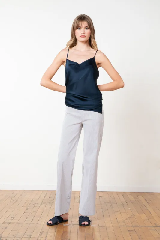 FLAVIA Seersucker Grey sold by Avenue Montaigne