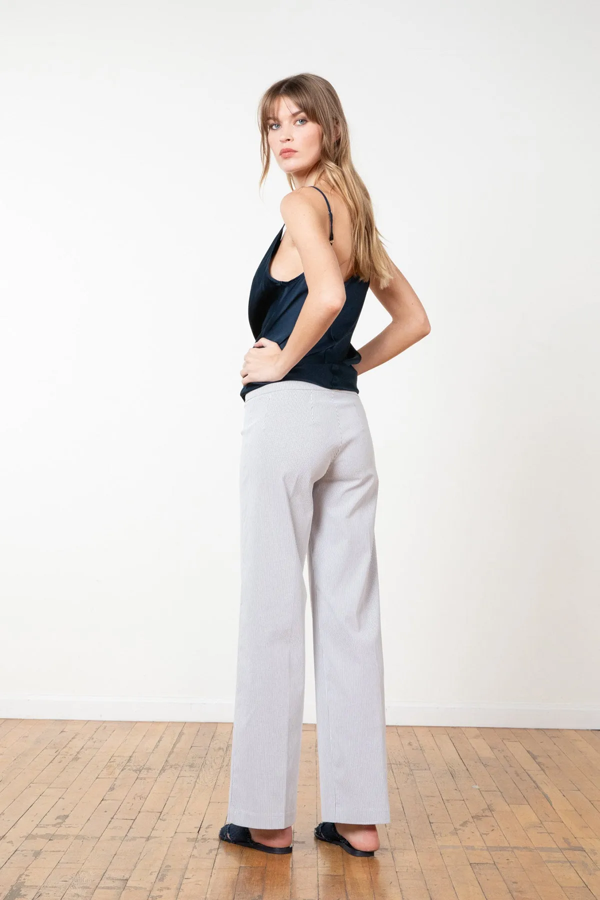 FLAVIA Seersucker Grey sold by Avenue Montaigne product image thumbnail 3