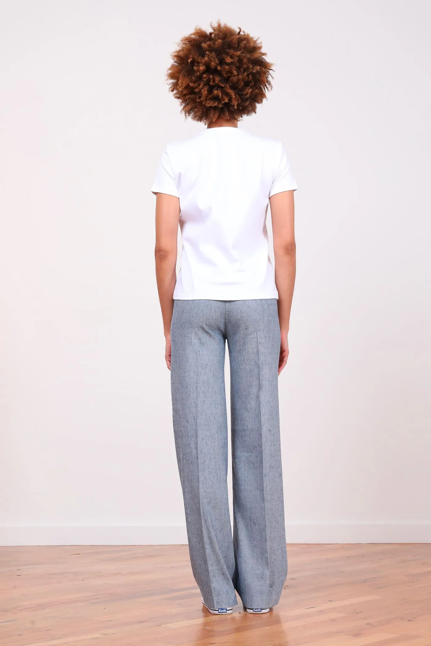 FLAVIA Linen Denim sold by Avenue Montaigne product image thumbnail 3