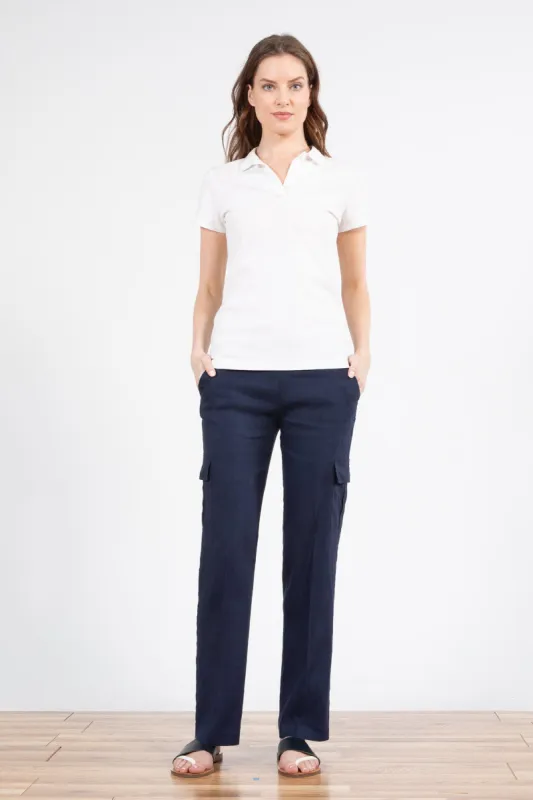 KOOL Linen Navy sold by Avenue Montaigne