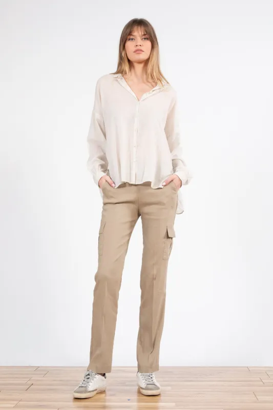 KOOL Linen Khaki sold by Avenue Montaigne