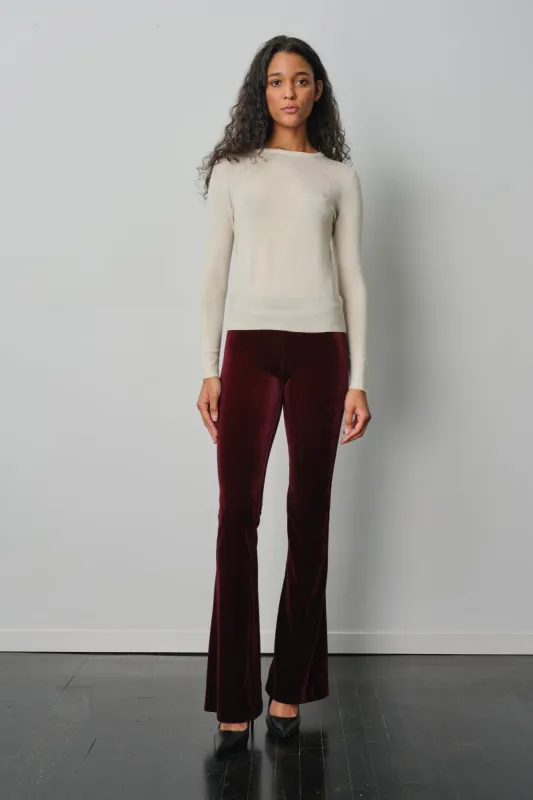 BELLINI Velvet Burgundy sold by Avenue Montaigne