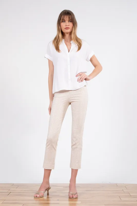 BRIGITTE Check Beige sold by Avenue Montaigne