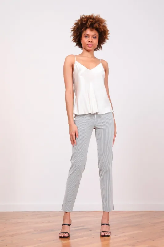 PARS Seersucker Stripes Grey sold by Avenue Montaigne