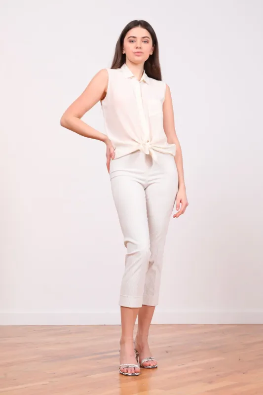 OLIVER Seersucker Beige sold by Avenue Montaigne