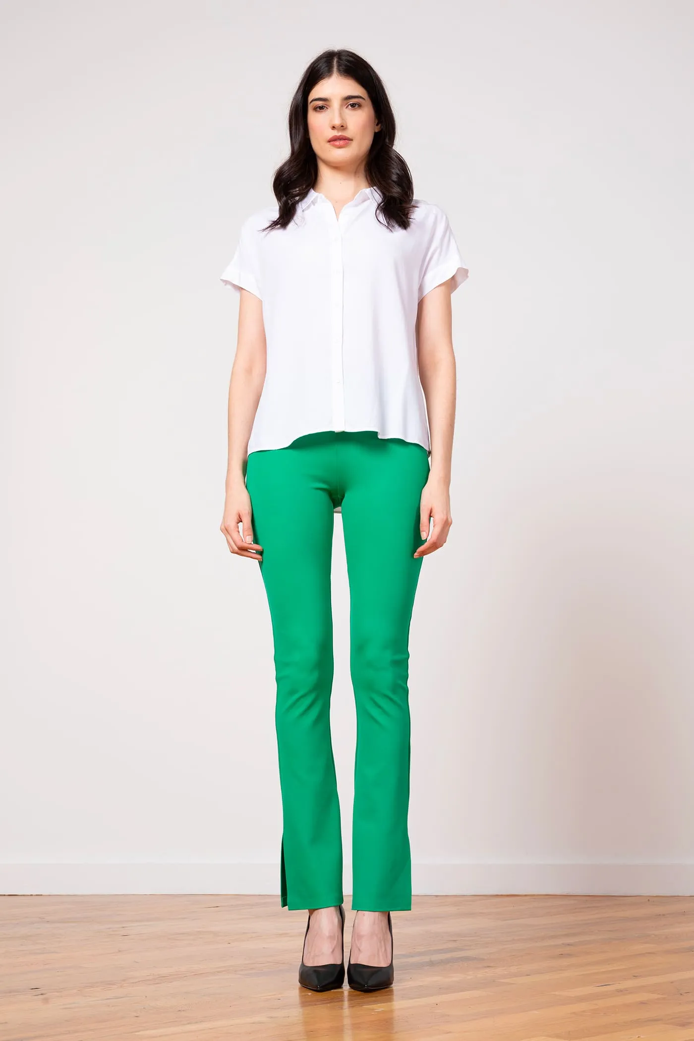 GISELA Freedom Green sold by Avenue Montaigne