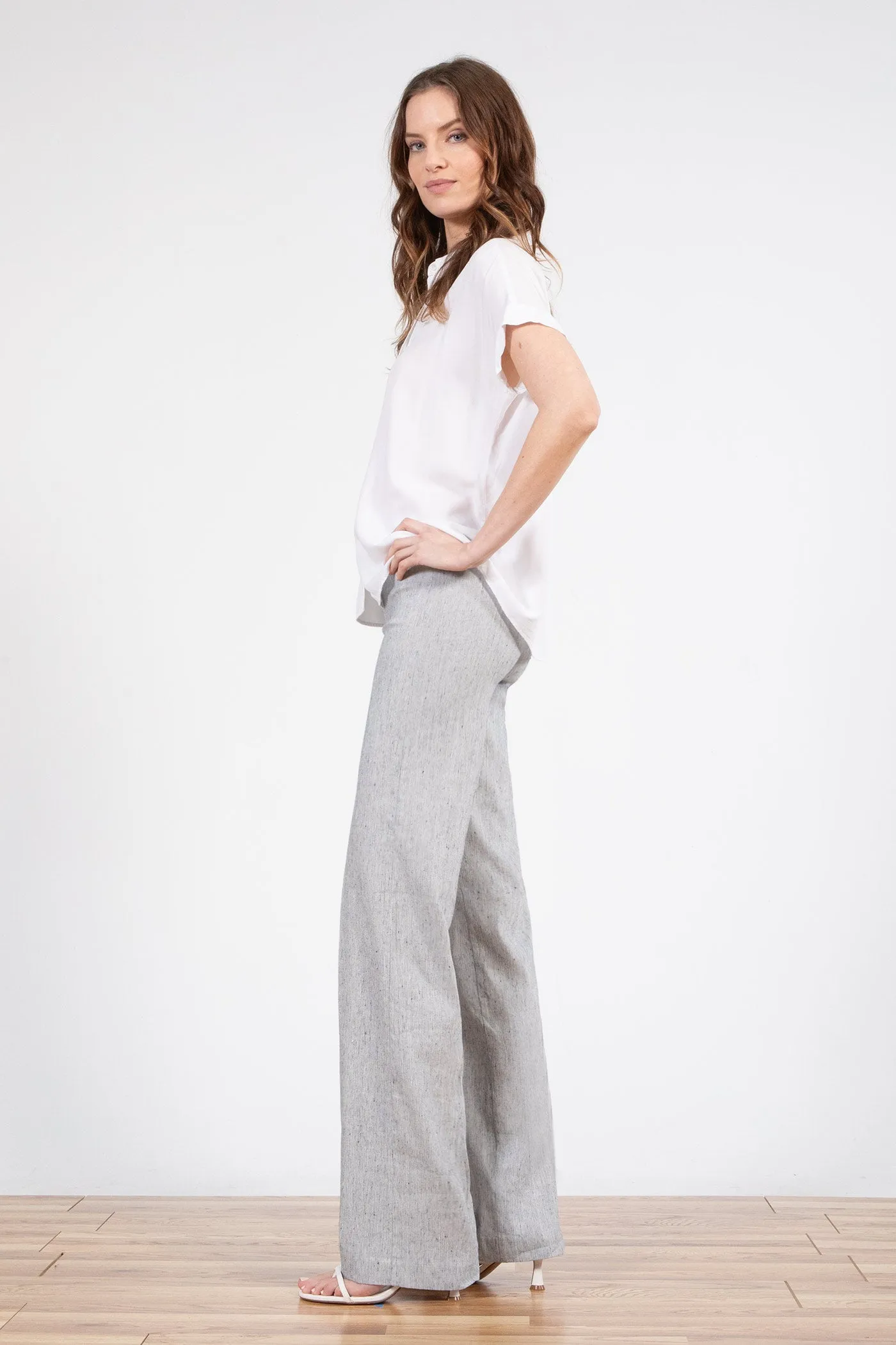 FLAVIA Linen Stripes Hairline sold by Avenue Montaigne product image thumbnail 2