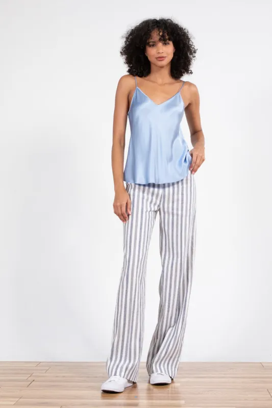 FLAVIA Linen Stripes Coastal sold by Avenue Montaigne