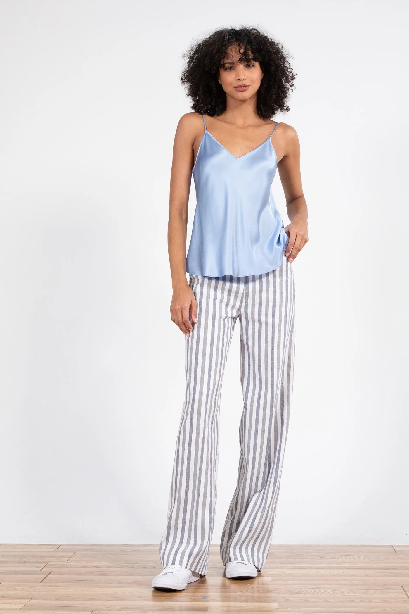 FLAVIA Linen Stripes Coastal sold by Avenue Montaigne