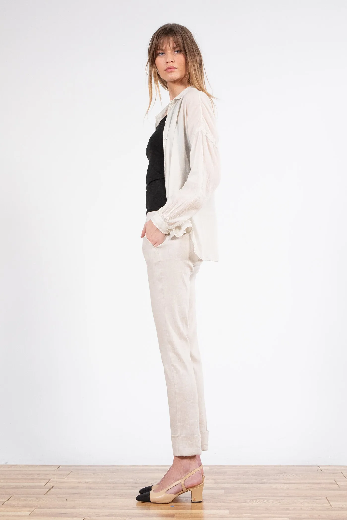 BEN Linen Oatmeal sold by Avenue Montaigne product image thumbnail 2