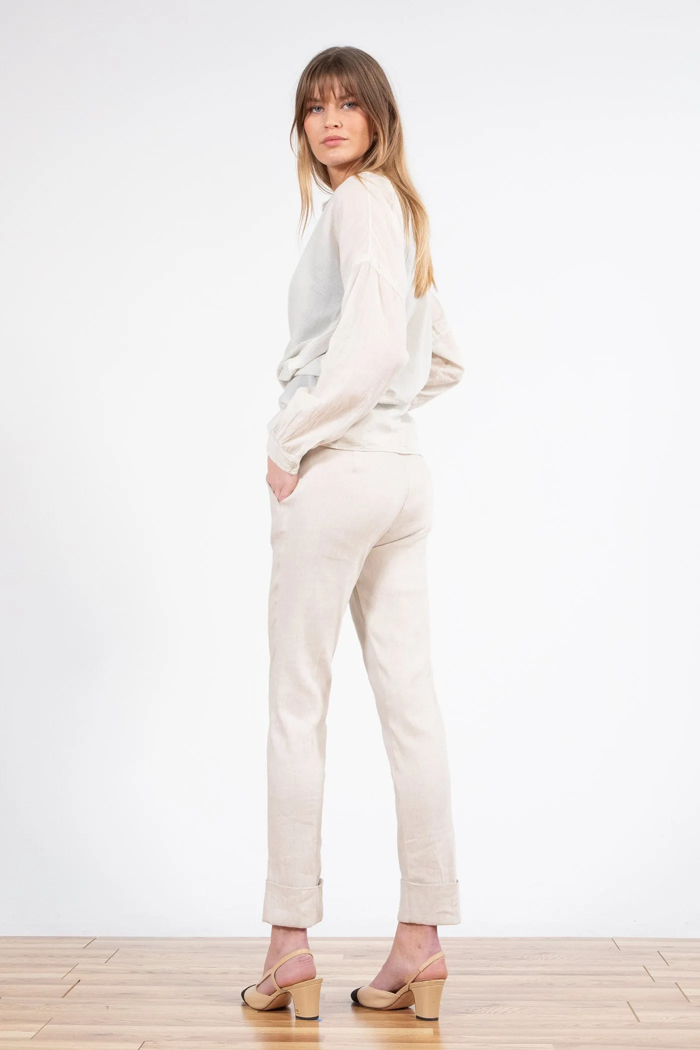 BEN Linen Oatmeal sold by Avenue Montaigne product image thumbnail 3