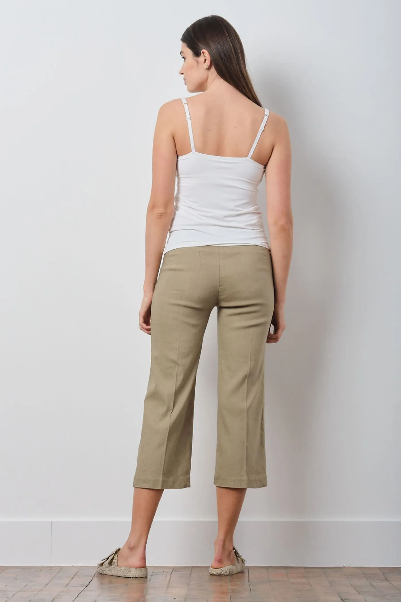ALEX Linen Khaki sold by Avenue Montaigne product image thumbnail 3