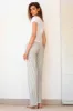 FLAVIA Linen Stripes Bengal Olive sold by Avenue Montaigne