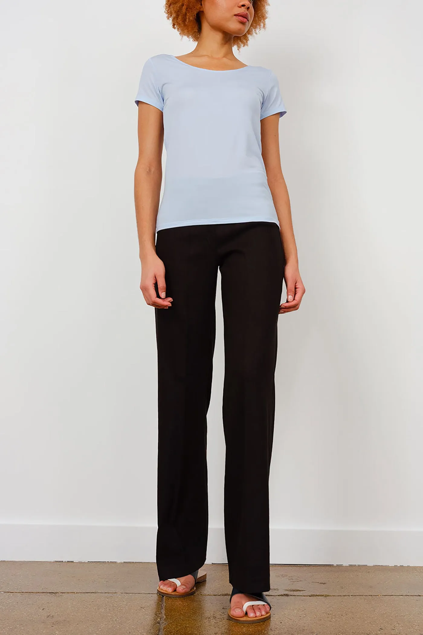 FLAVIA Linen Black sold by Avenue Montaigne