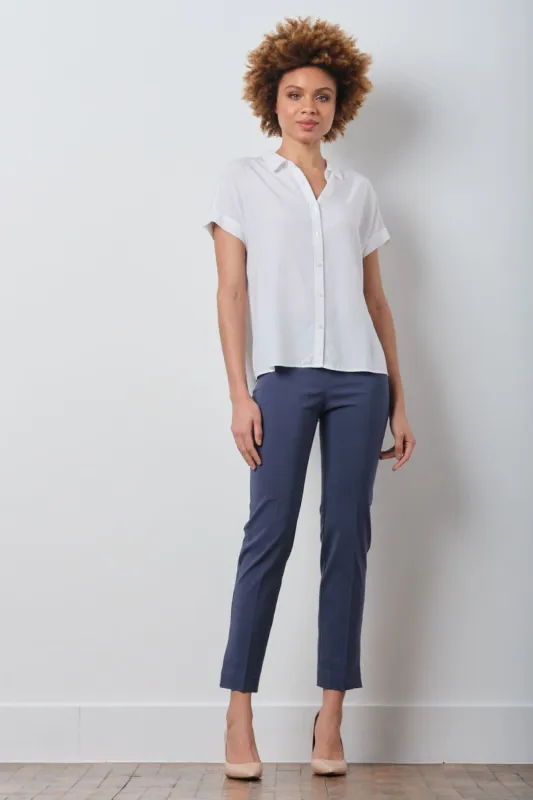 PEGGY Signature Hale Navy sold by Avenue Montaigne