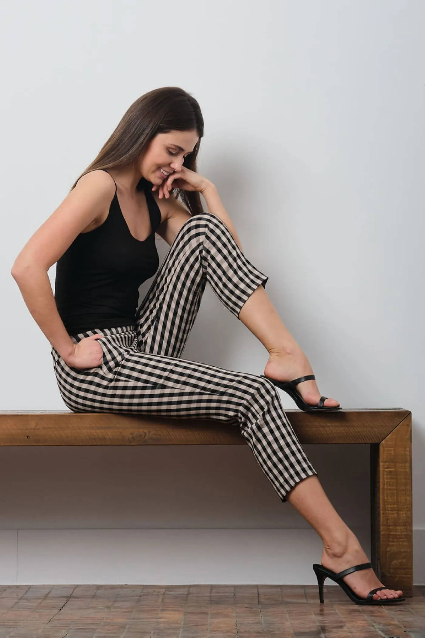 LULU Gingham sold by Avenue Montaigne product image thumbnail 4