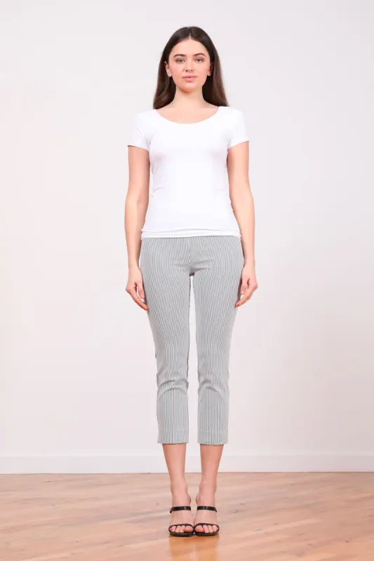 BRIGITTE Seersucker Grey sold by Avenue Montaigne