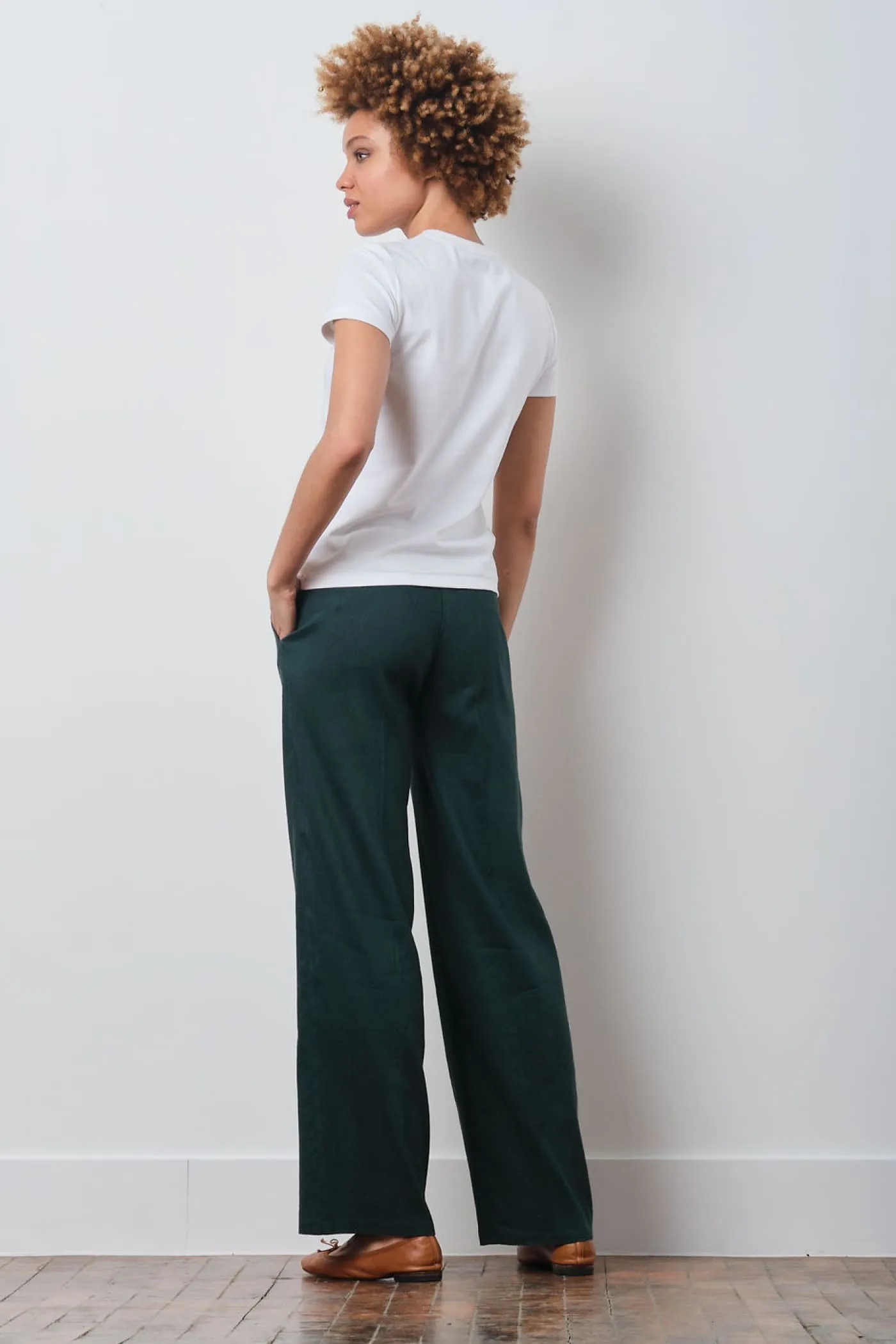 GEORGES Linen Teal sold by Avenue Montaigne product image thumbnail 2