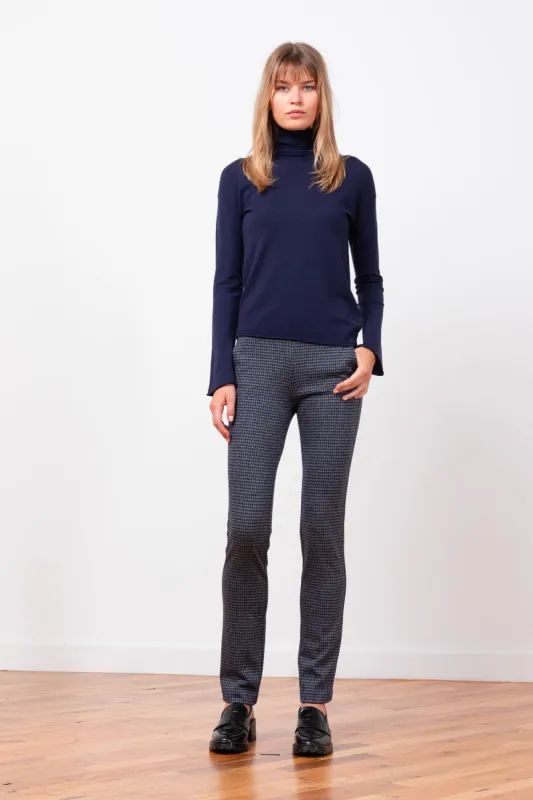 LOUIS Houndstooth Navy sold by Avenue Montaigne