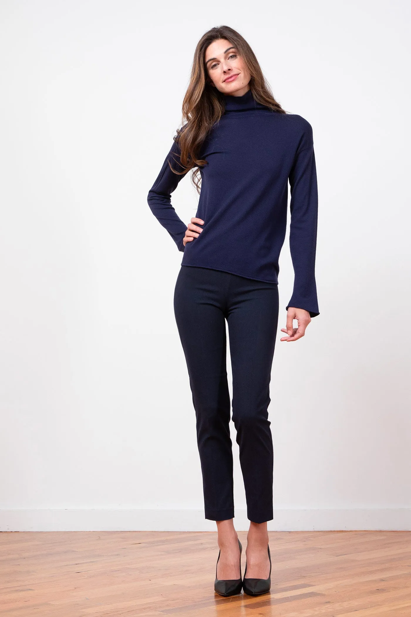 PARS Flannel Navy sold by Avenue Montaigne