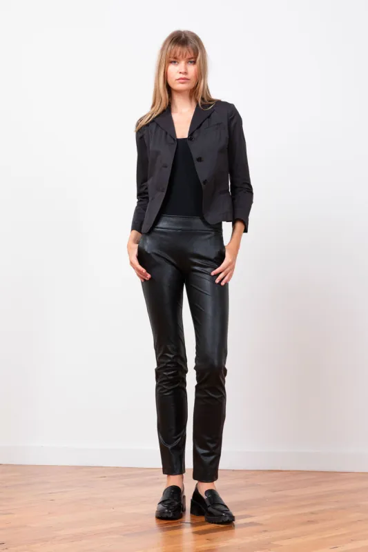 LOUIS Pleather Black sold by Avenue Montaigne