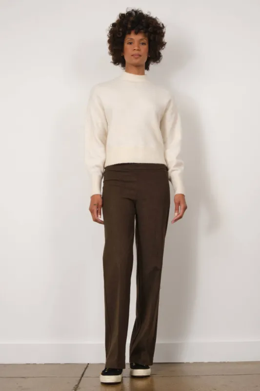 FLAVIA Flannel Earth sold by Avenue Montaigne