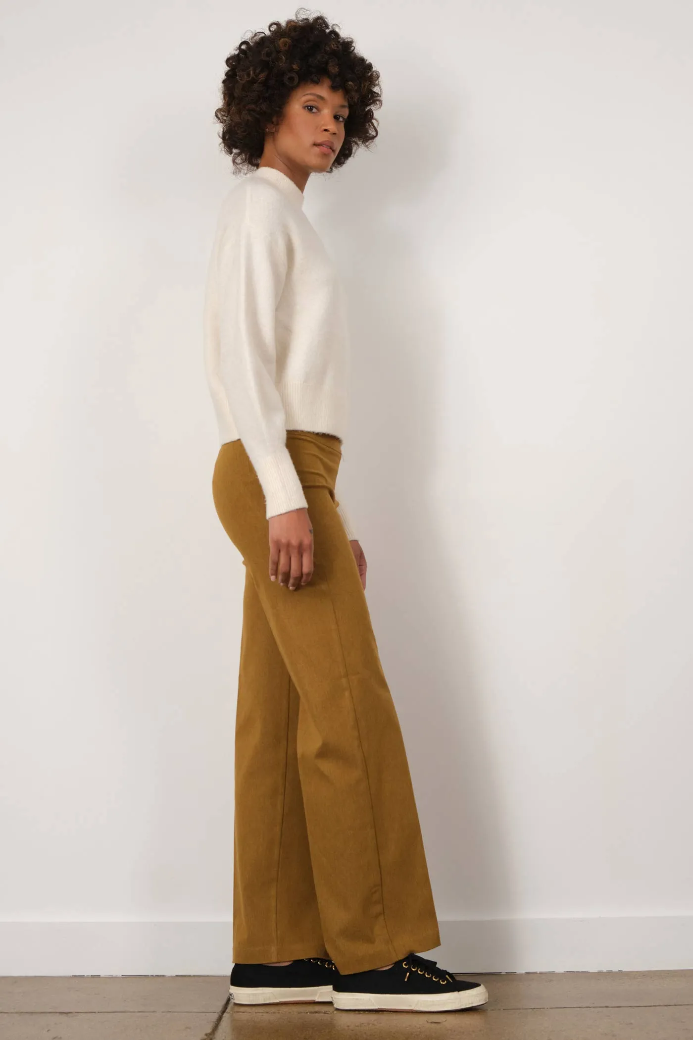 FLAVIA Flannel Dijon sold by Avenue Montaigne product image thumbnail 2