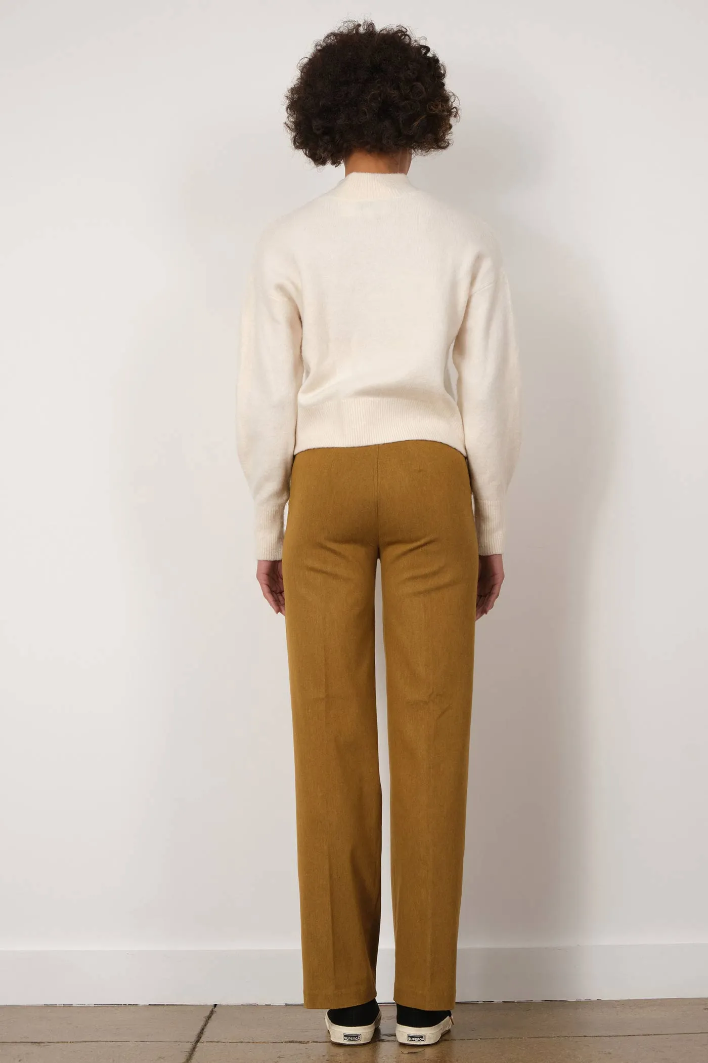 FLAVIA Flannel Dijon sold by Avenue Montaigne product image thumbnail 3