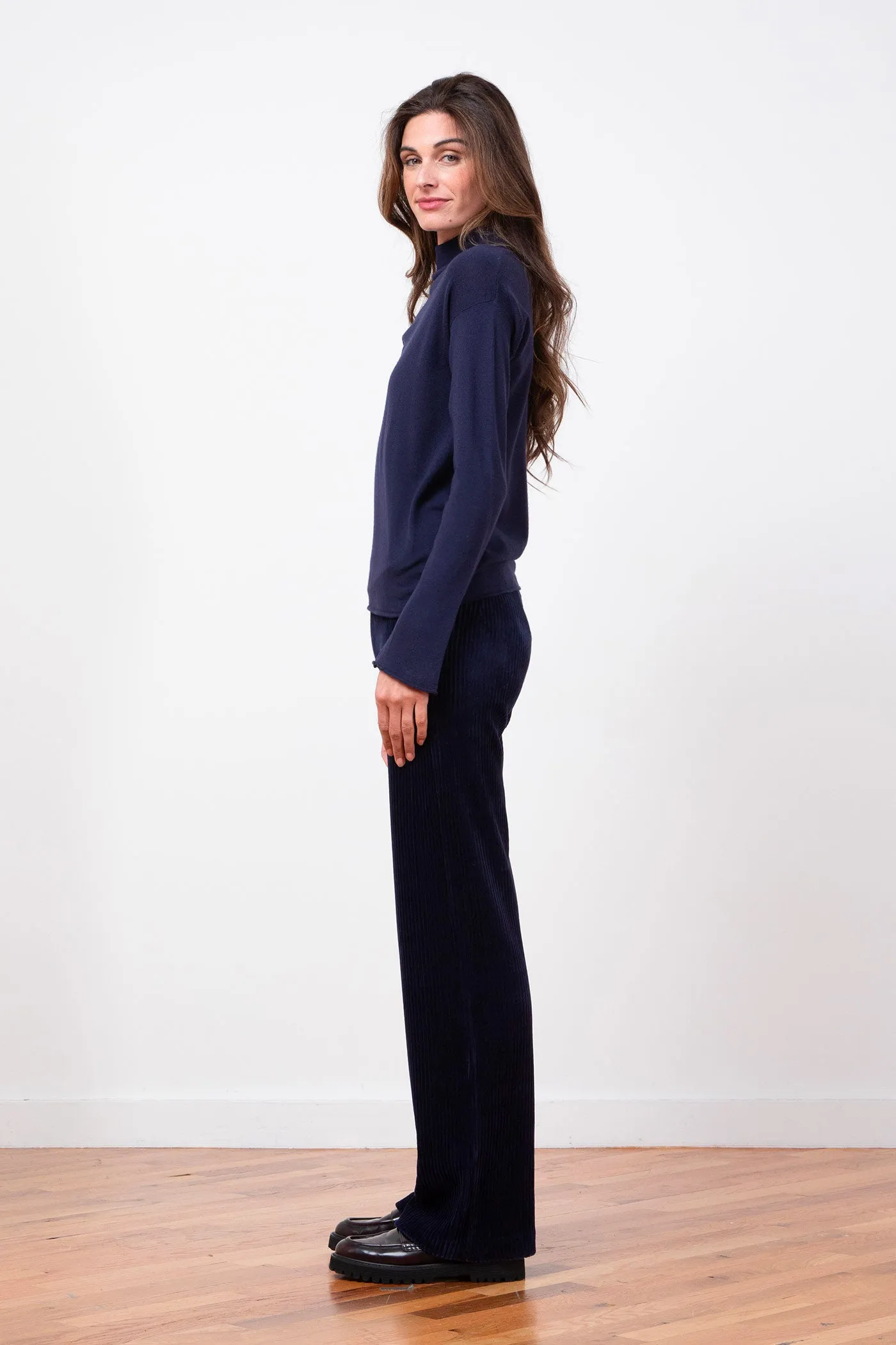 FLAVIA Corduroy Navy sold by Avenue Montaigne product image thumbnail 2