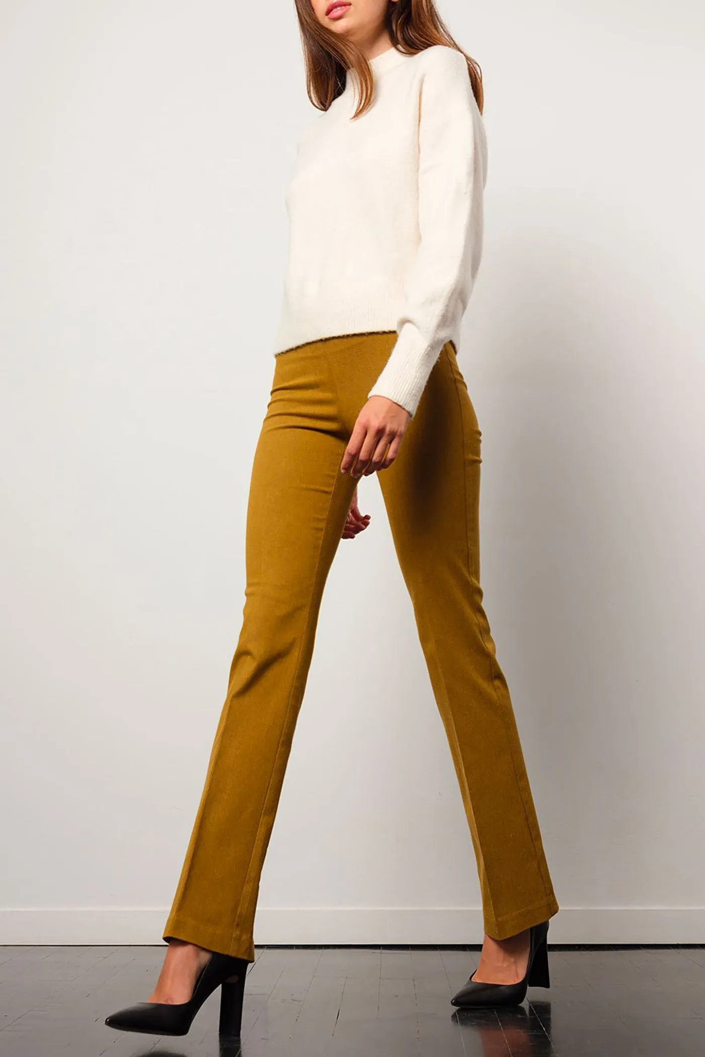 BECCA Flannel Dijon sold by Avenue Montaigne product image thumbnail 2